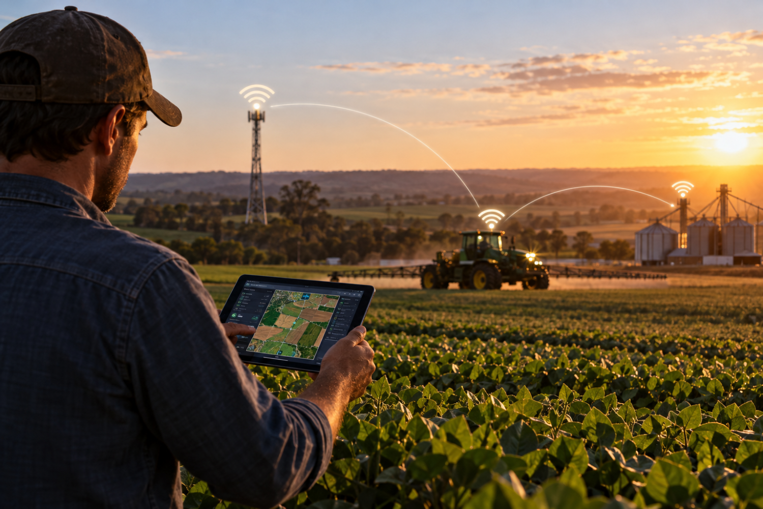 Conectividade impulsiona desenvolvimento do agro brasileiro