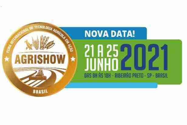 AGRISHOW – de 21 a 25 de junho de 2021